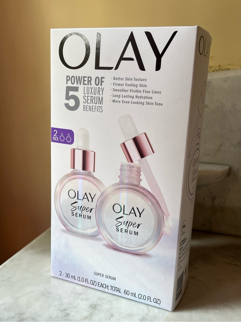Olay Super Serum 1 fl.oz/30mL Twin Pack - NIB